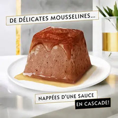 GOURMET® REVELATIONS® au Boeuf Aliment Humide Chat - Les Mousselines nappées de Sauce (4x57g)