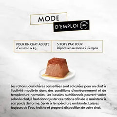 GOURMET® REVELATIONS® au Thon Aliment Humide Chat - Les Mousselines nappées de Sauce (4x57g)