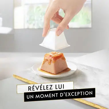 GOURMET® REVELATIONS® Aliment Humide Chat au Poulet - Les Mousselines nappées de Sauce (4x57)