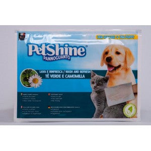 PETSHINE GANT POUR CHIOT AU THÉ VERT ET À LA CAMOMILLE