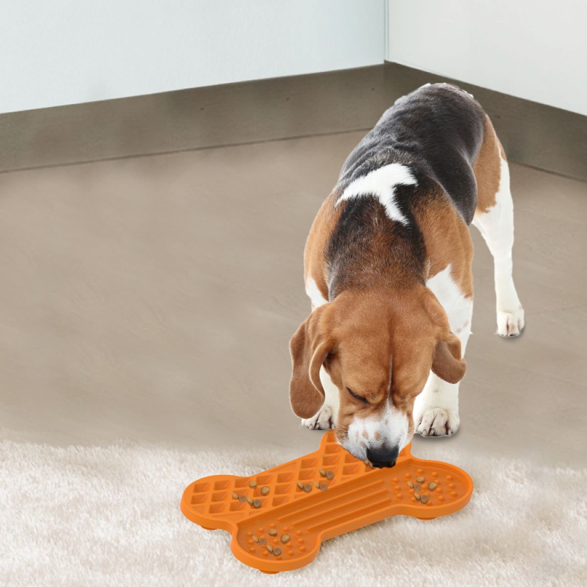 Jouet pour Chien Tapis à Lécher OS (28 x 19 cm)