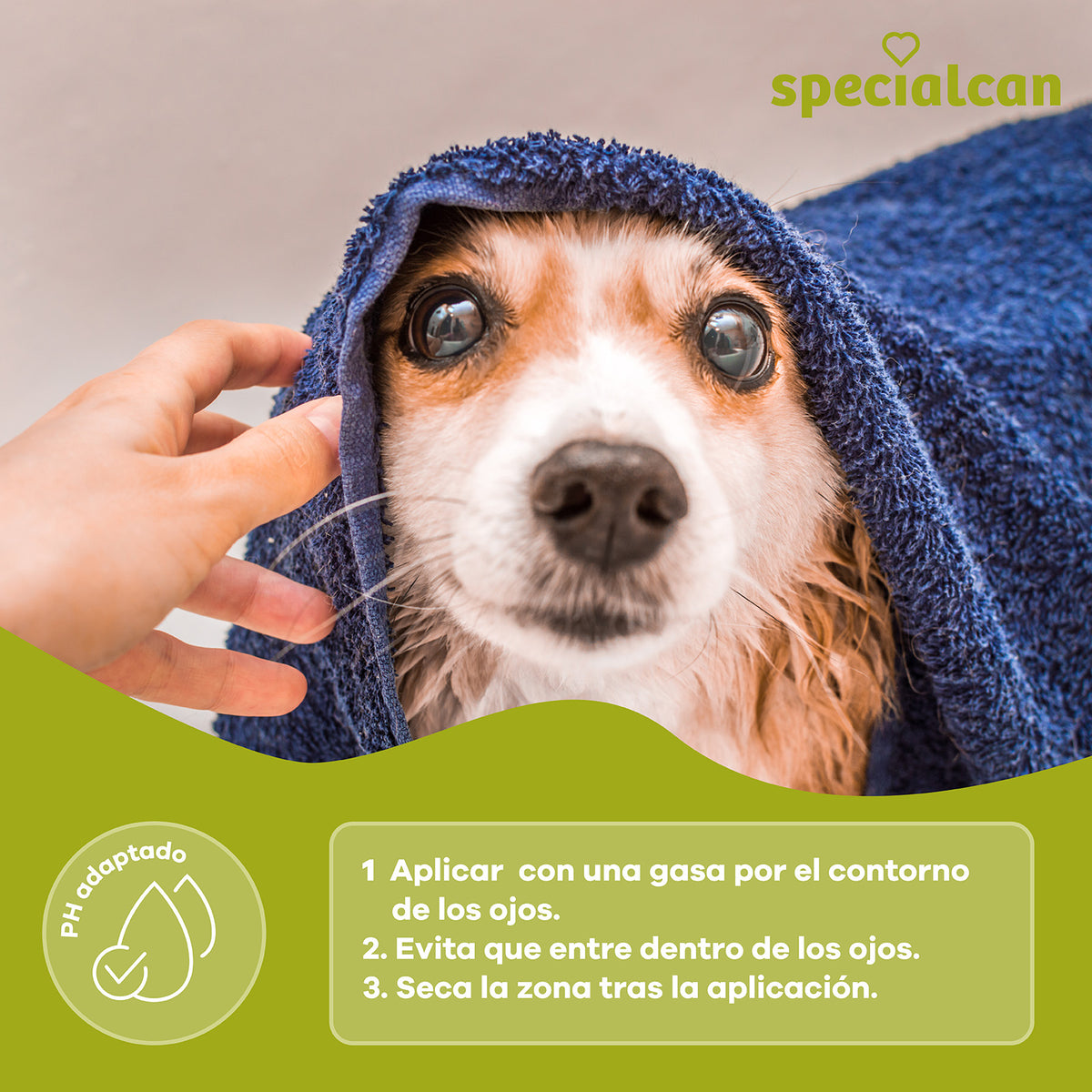 LOTION POUR LES YEUX SPECIALCAN CHIENS ET CHATS 125 ML