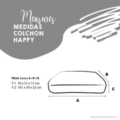 MATELAS YAGU HAPPY UNTIL GREEN