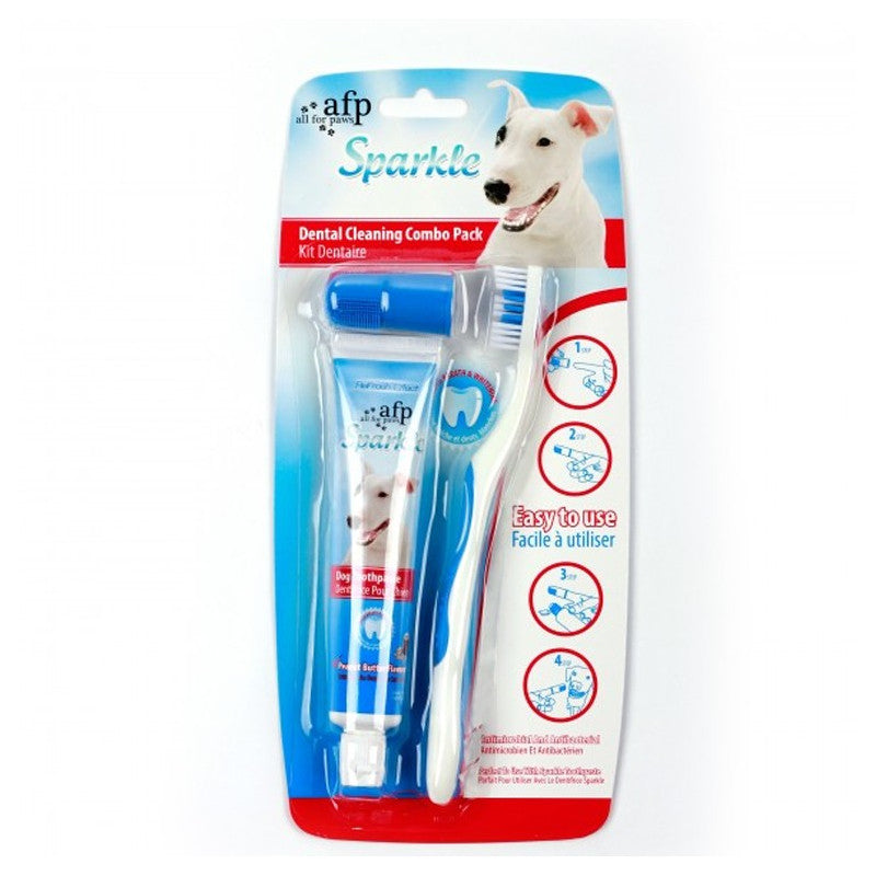 KIT DENTAIRE BROSSE + PÂTE + DOIGT DE NETTOYAGE