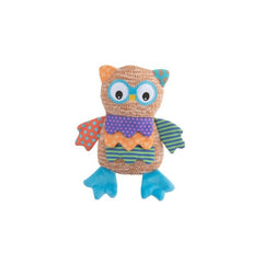 Jouet pour chien hibou multicolore Leopet en peluche et tissu
