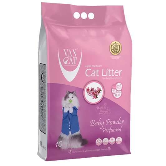 VanCat Baby Powder Clumping Litter 10 Kg (11.8 L) 