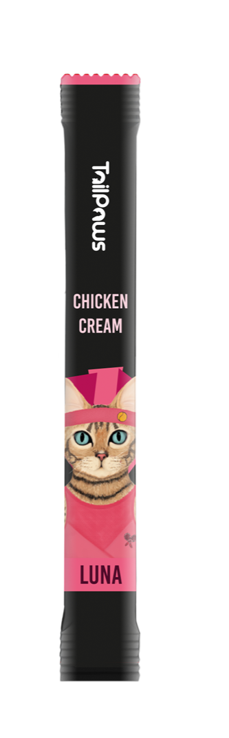 Luna cat treat with chicken (5pcsx15g)