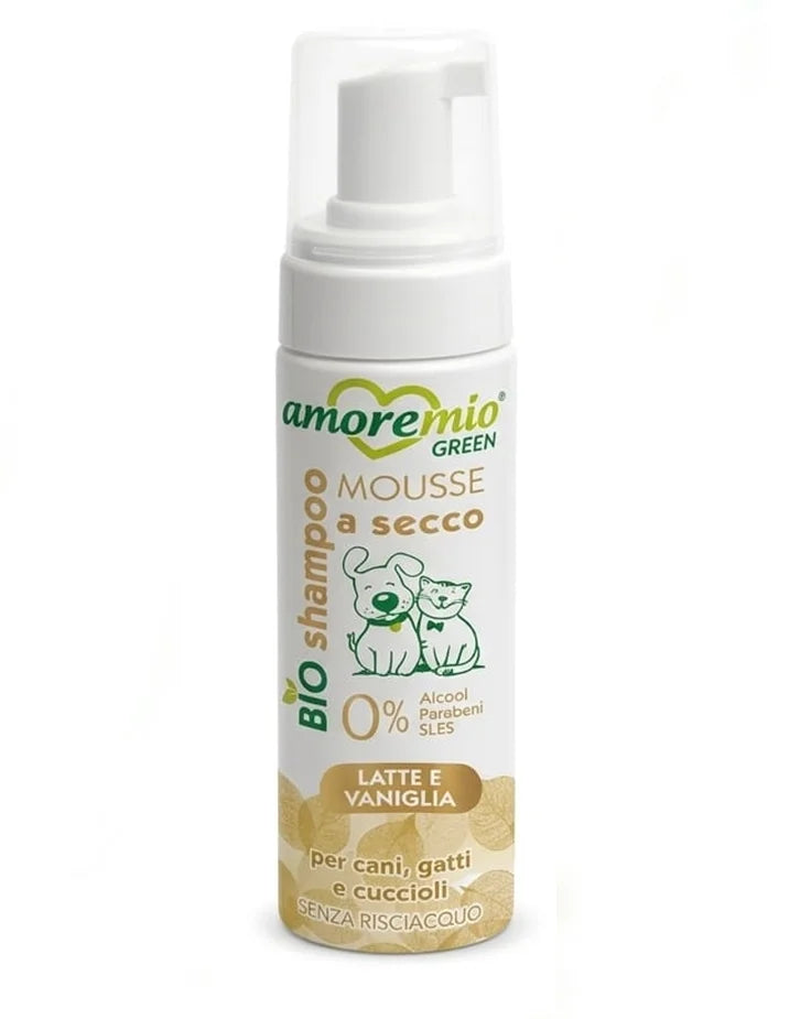 Amoremio Shampoing sec LATTE E VANIGLIA 200 ml