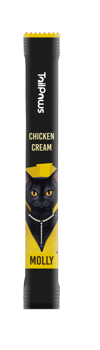 Molly cat treat with chicken (5pcsx15g)