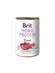 BRIT Aliment Humide Chien MONO PROTÉINE – AGNEAU 400 G