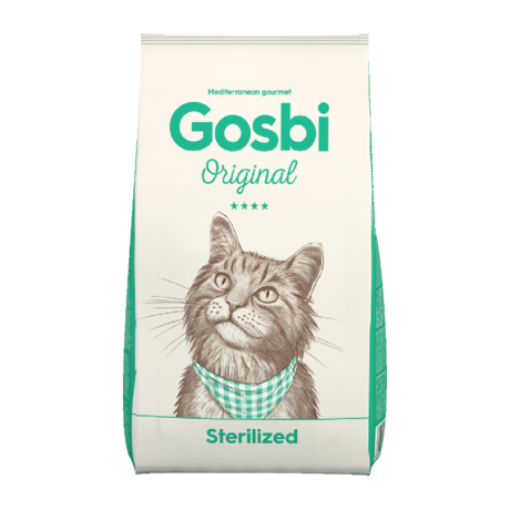 Gosbi Original Aliment Sec pour Chat Adulte sterilized