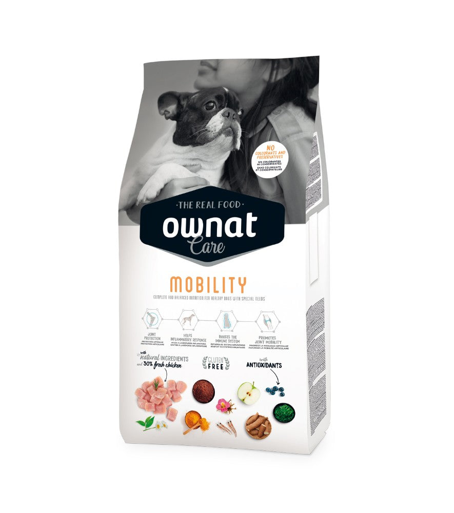 OWNAT CARE MOBILITY Aliment Sec Chien 10 Kg