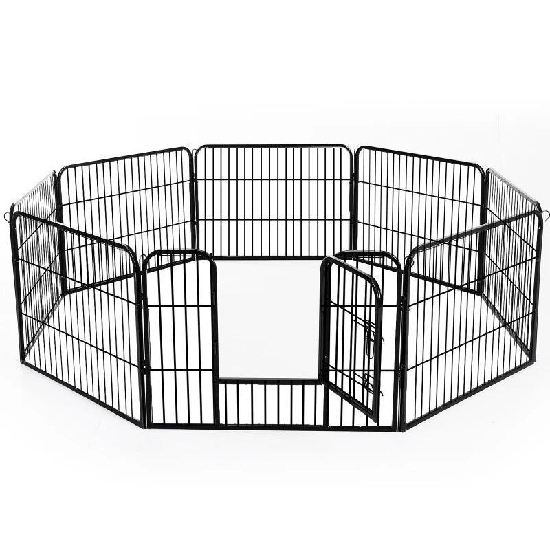 Modular dog playpen – 8 panels 60×80 cm