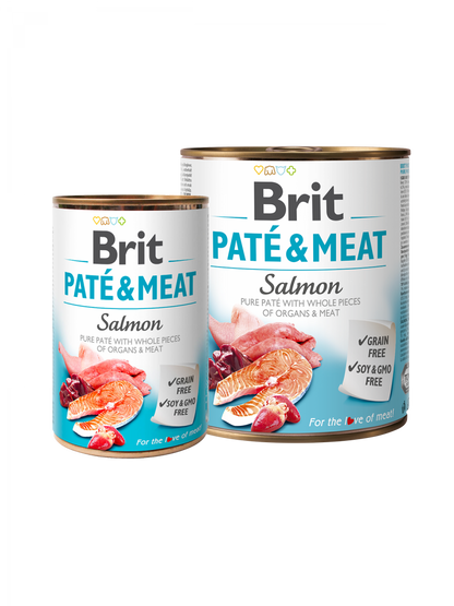 BRIT PÂTÉ & VIANDE - SAUMON 400 G