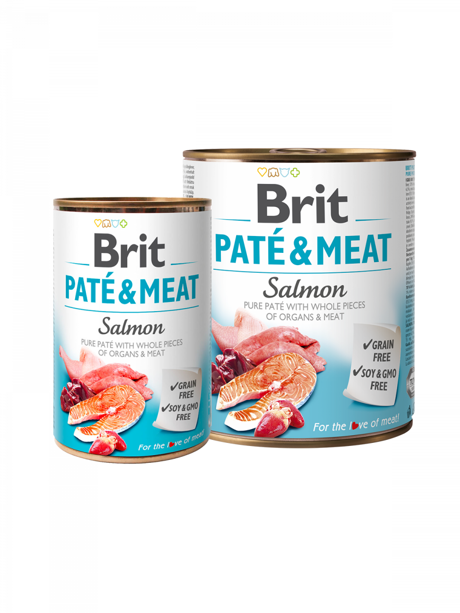 BRIT PÂTÉ &amp; VIANDE - SAUMON 400 G