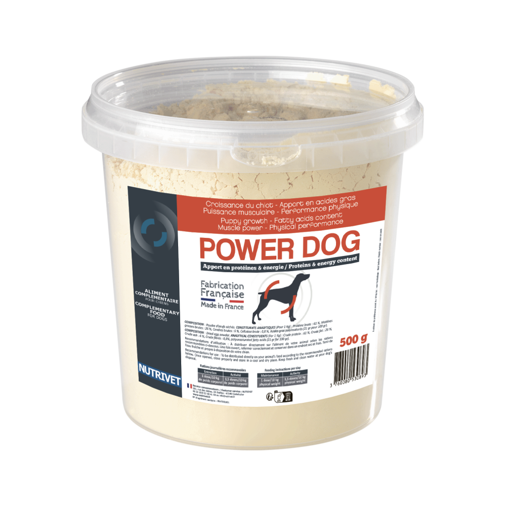 NUTRIVET Power Dog 500 gr