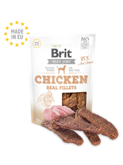Brit Meat Jerky Snack - Filets de poulet 80 G