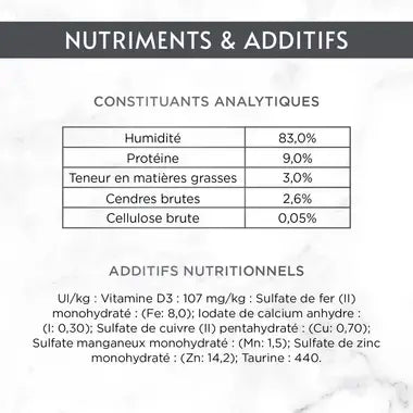 GOURMET® REVELATIONS® au Poulet Aliment Humide Chat - Bouchées en gelée (4x57g)