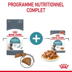 Royal Canin Aliment Humide Chat Hairball Care en sauce 85G