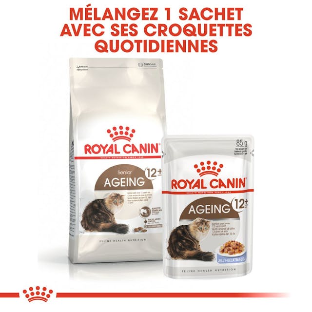 Royal Canin Aliment Sec pour Chat Ageing 12+ 2 Kg