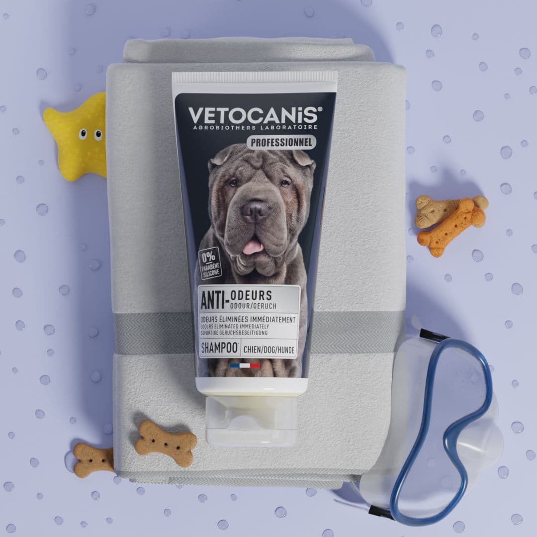 Professional Anti-Odor Shampoo for Dogs. 300ml 