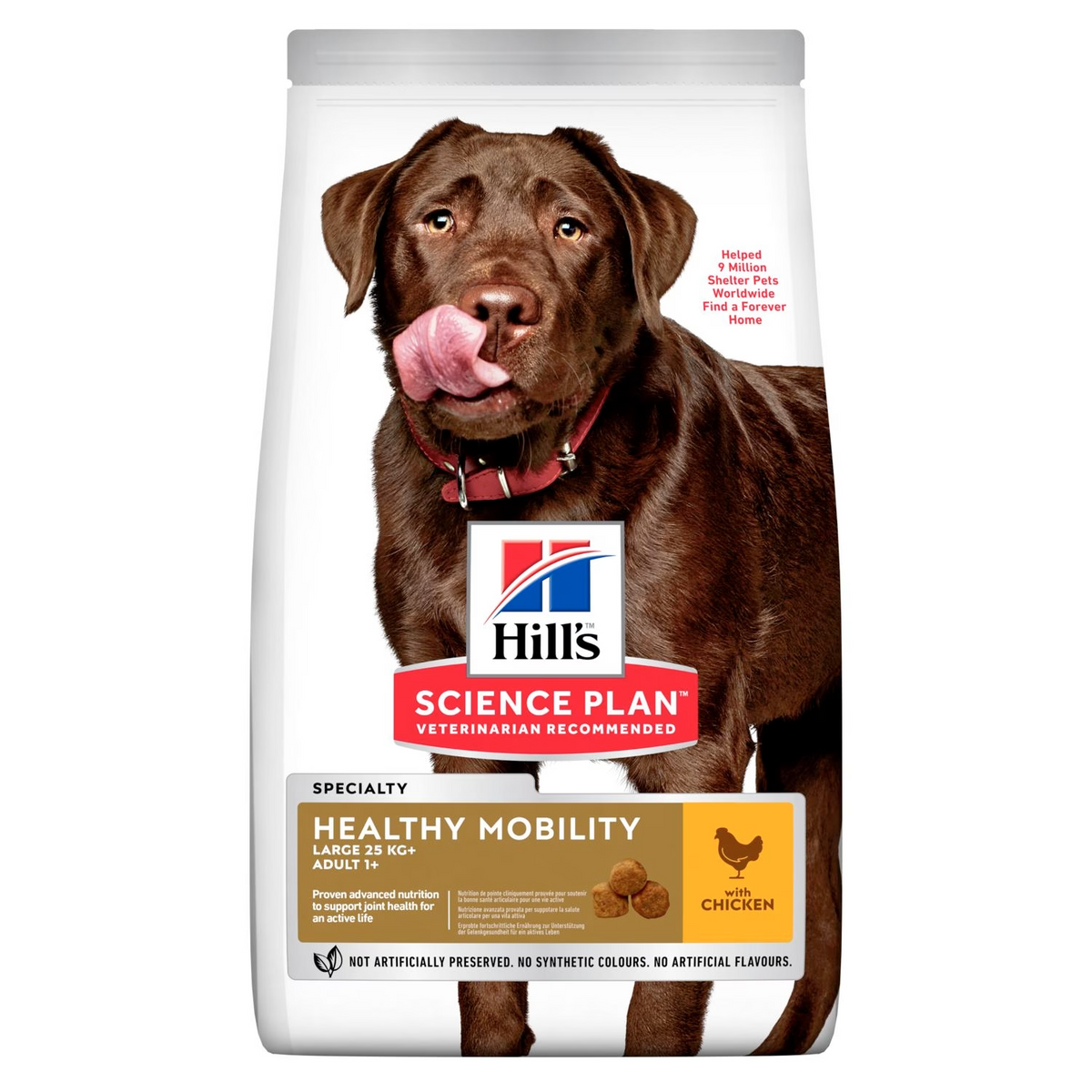 HILL&#39;S SCIENCE PLAN Large Breed Adult Healthy Mobility Poulet 14 Kg