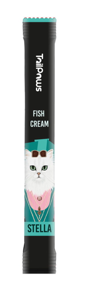 Friandise liquide pour chat Stella au poisson (1pcsx15g)