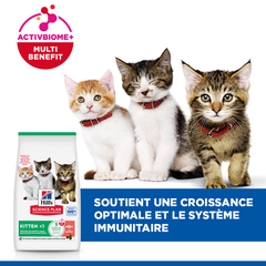 HILL'S SCIENCE PLAN Aliment Sec pour Chat (Kitten) Saumon 1,5 Kg