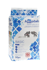 Basic absorbent mat for dogs (60x60cm) 
