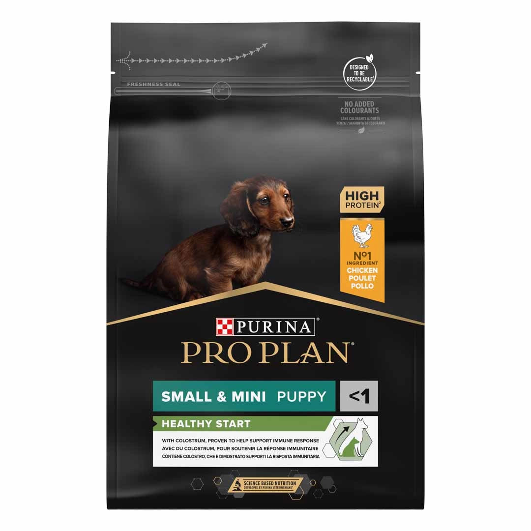 PRO PLAN® SMALL &amp; MINI PUPPY HEALTHY START - RICH IN CHICKEN 3 KG