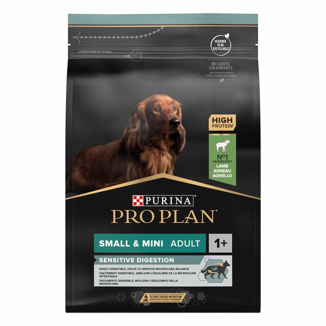 PRO PLAN® SMALL &amp;amp; MINI ADULT SENSITIVE DIGESTION 3 Kg