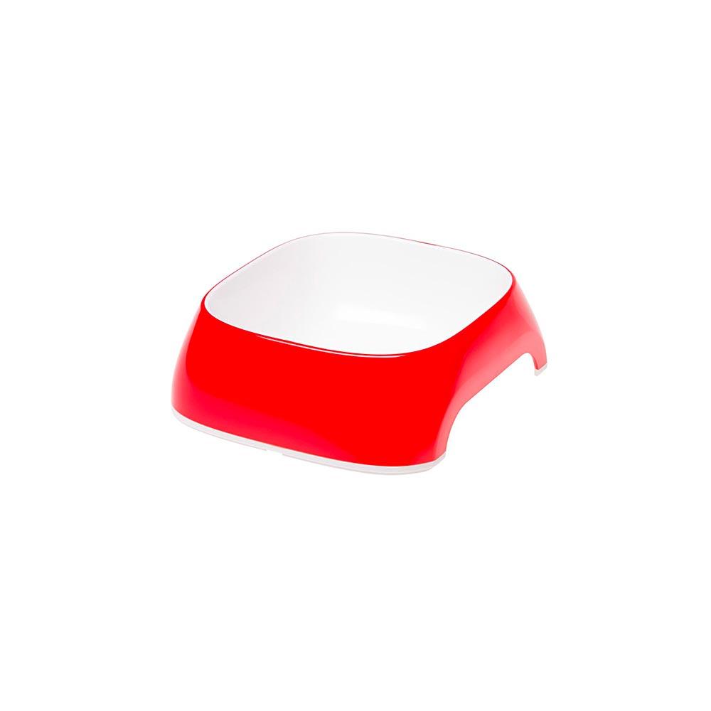 GLAMOR bowl Plastic bowl for dogs and cats. 13 x 12 xh 3.5 cm - 0.2 L (SUPER SMALL)