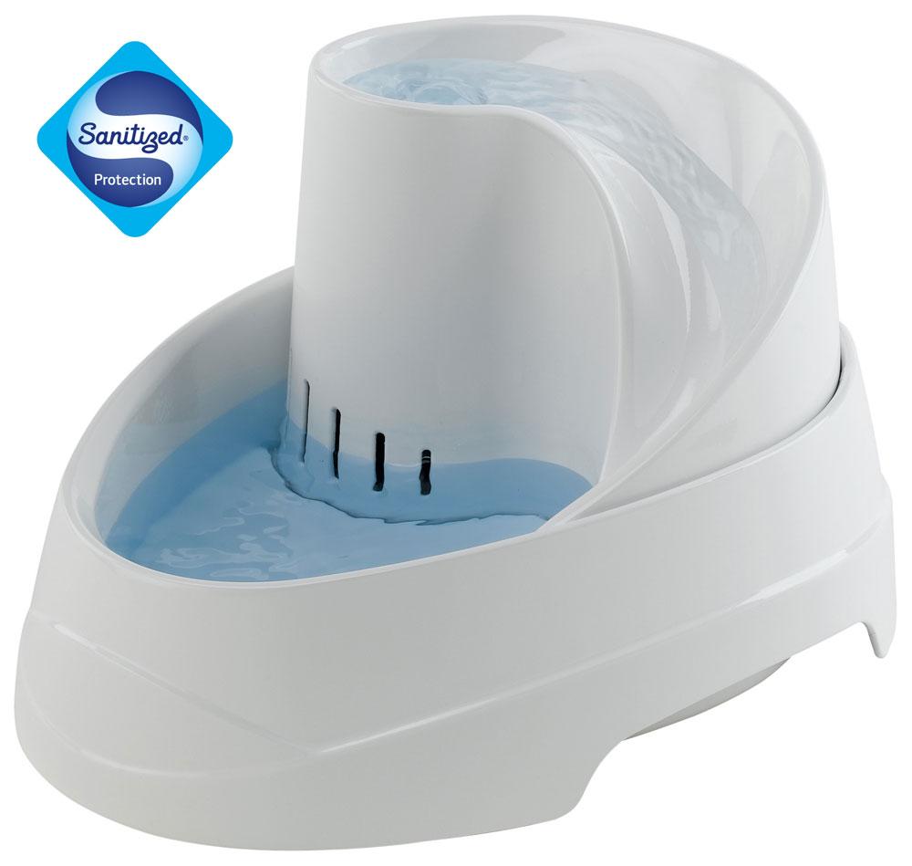 VEGA ASSAINISSÉ Fontaine pour chat et petit chien 2L