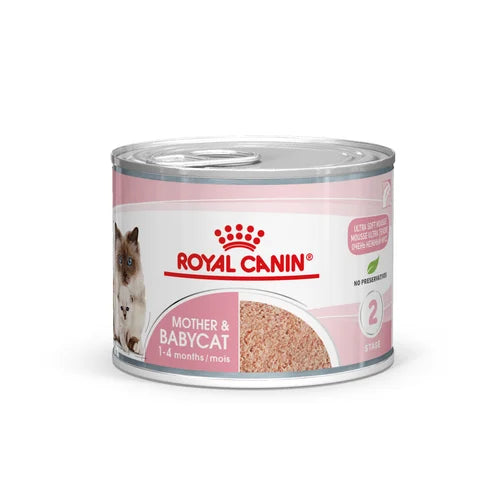 Royal Canin Mother &amp; Babycat Mousse for Cat and Kitten 195 G 