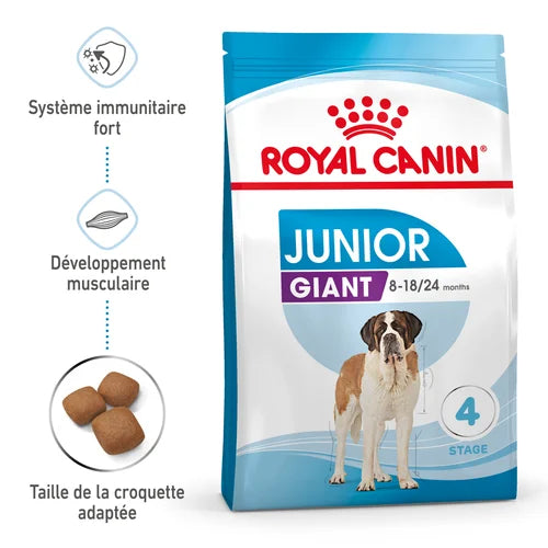 Royal Canin Giant Junior pour chiot 15 Kg PROMO