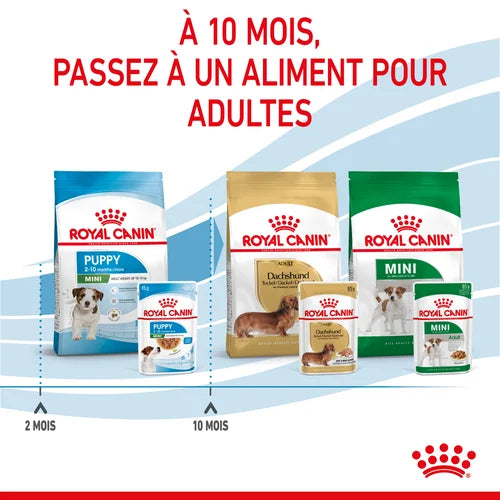 Royal Canin Mini Puppy Sauce - Sachet fraîcheur pour chiot 85 G