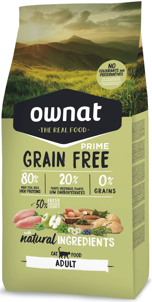 Ownat Grain Free Prime Adult 3 Kg 