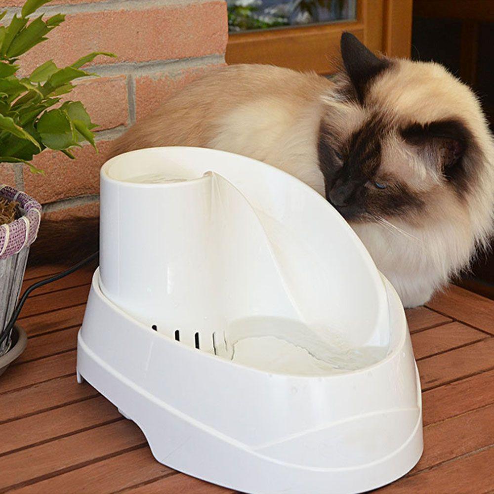 VEGA ASSAINISSÉ Fontaine pour chat et petit chien 2L