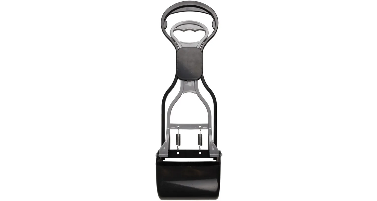 EASY SCOOP BLACK &amp;amp; GRAY TRASH SCOOPER (M)