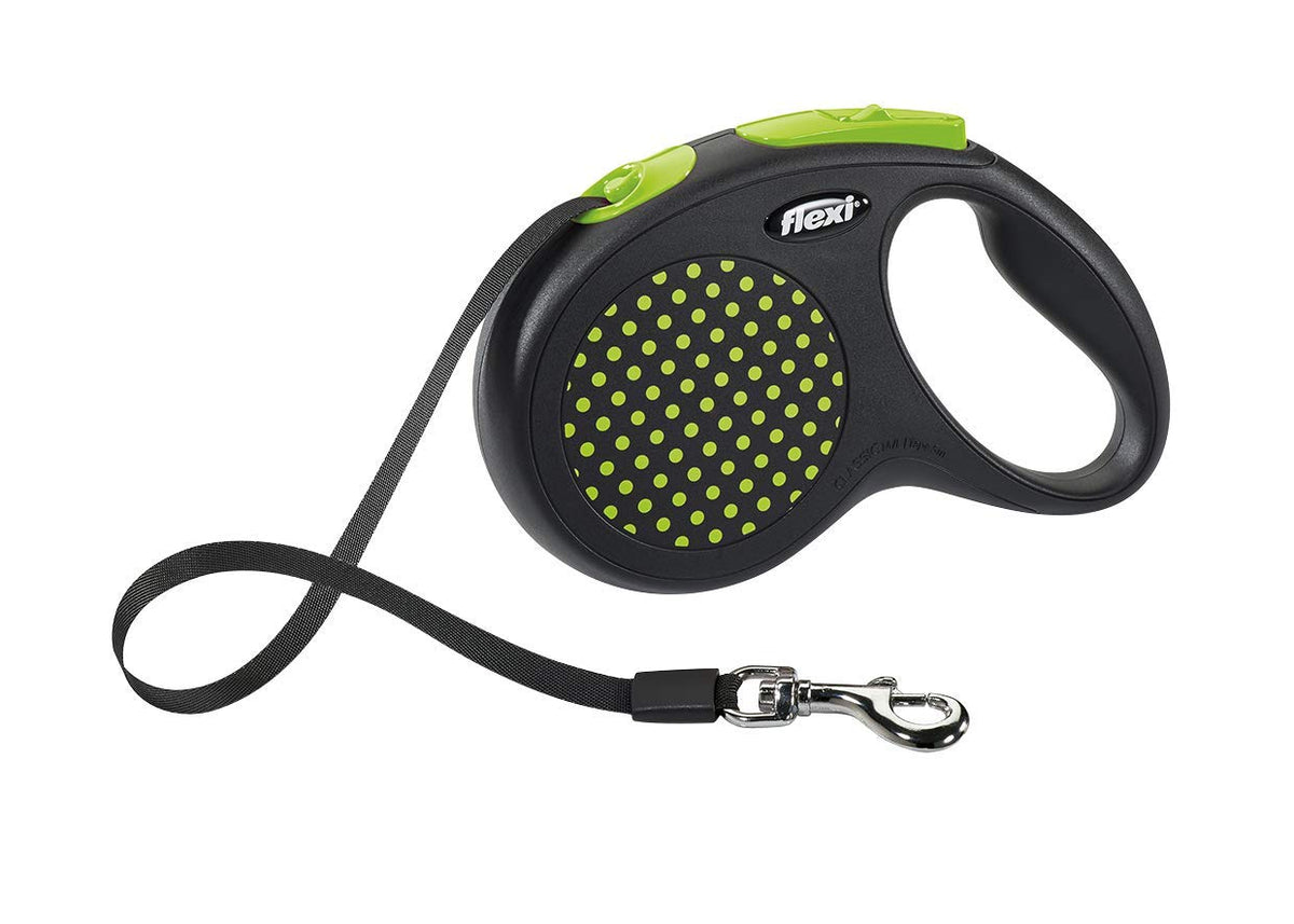 RETRACTABLE LEASH FLEXI Black Design L Strap 5m 