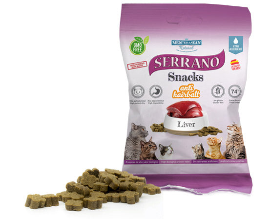 Friandises Serrano Foie pour Chats 50 G