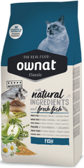 OWNAT Aliment Sec pour Chat CLASSIC POISSON CHAT