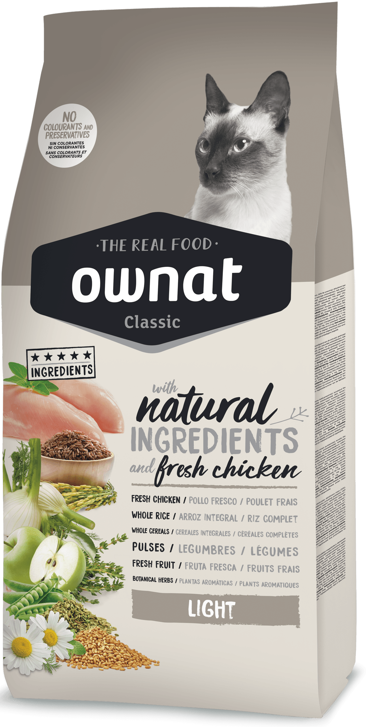 OWNAT CLASSIC LIGHT CATS 4 Kg