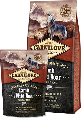 Carnilove Lamb &amp;amp; Wild Boar for Adult Dogs 