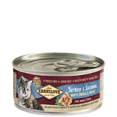 Carnilove Turkey &amp; Salmon Mousse for adult cats 100 G 