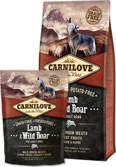 Carnilove Aliment Sec Chien Agneau & Sanglier pour Chiens Adultes