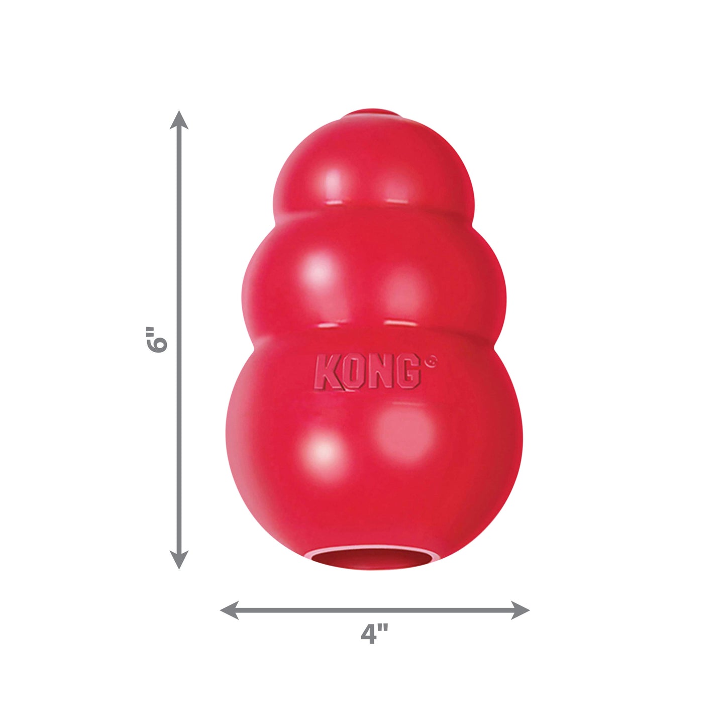 Jouet pour Chien KONG CLASSIC ULTRA SOLIDE