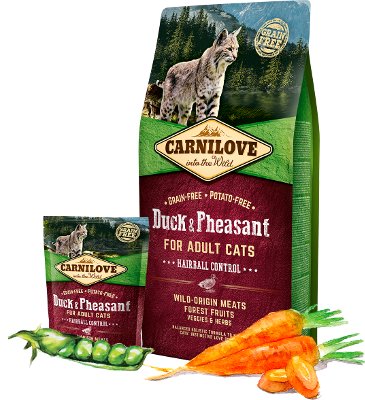 Carnilove Adult Cat Hairball (Duck &amp;amp; Pheasant) 