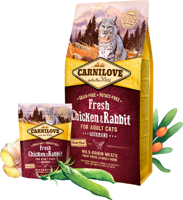 Carnilove Adult Cats Fresh Chicken and Rabbit 