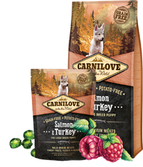 Carnilove Salmon &amp; Turkey Large Breed Puppy 